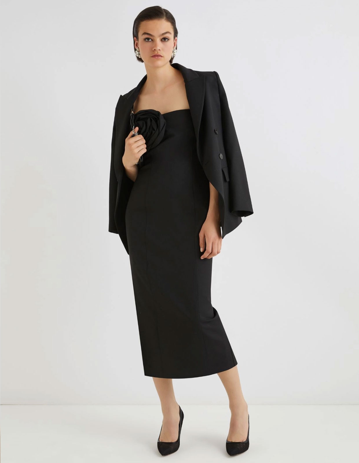 Domez Klänning Svart 42