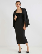 Domez Klänning Svart 42