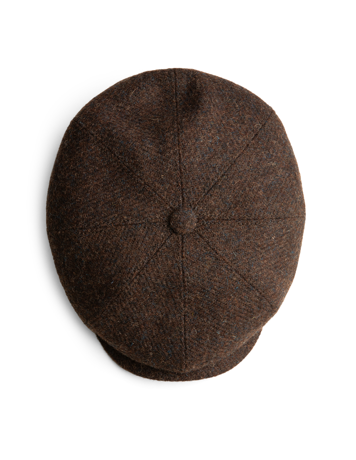 Hatteras Keps Harris Tweed Brun