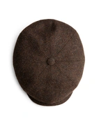 Hatteras Keps Harris Tweed Brun