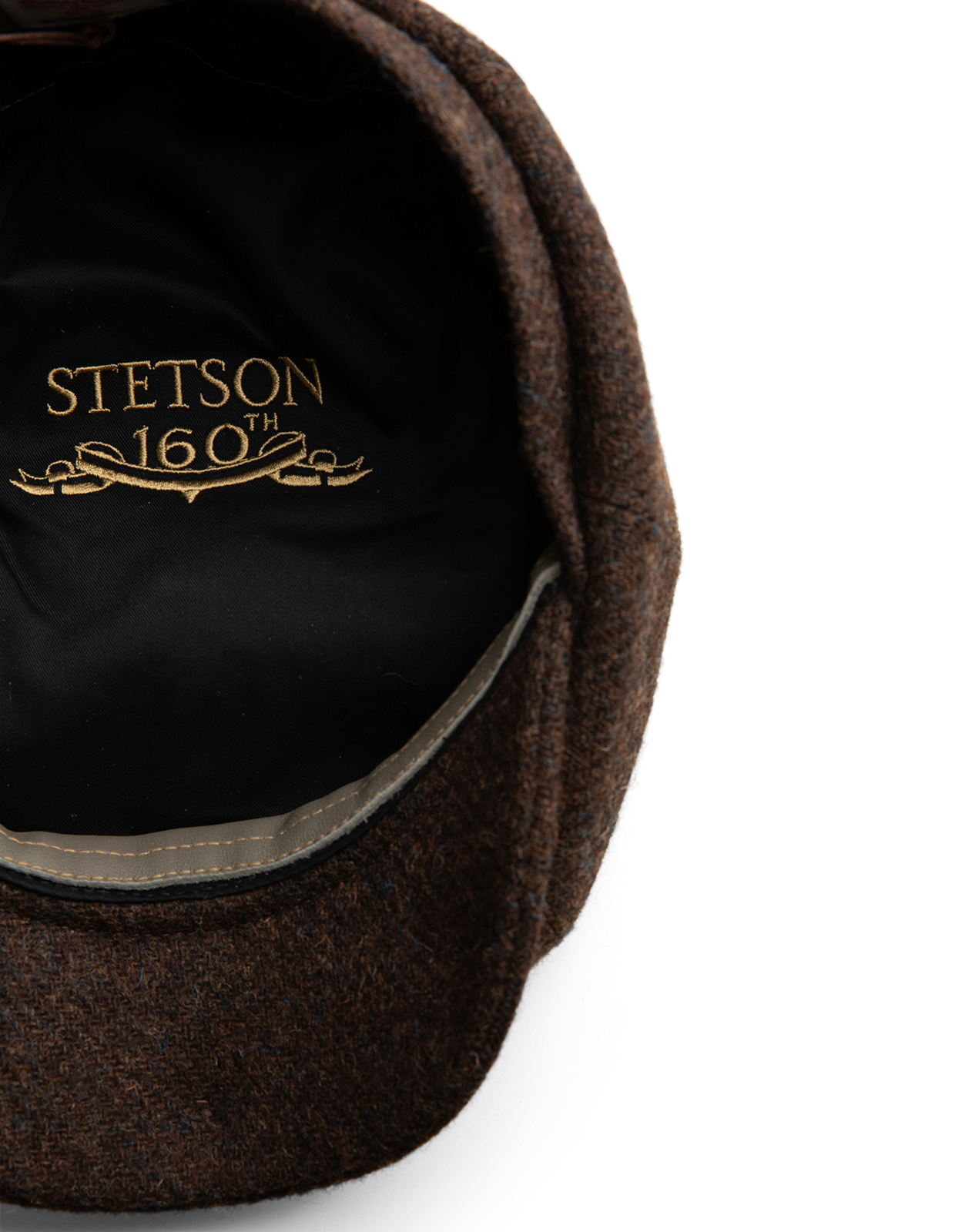 Hatteras Keps Harris Tweed Brun