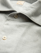 1899 Slim Skjorta Flanell Ljusgrå 44