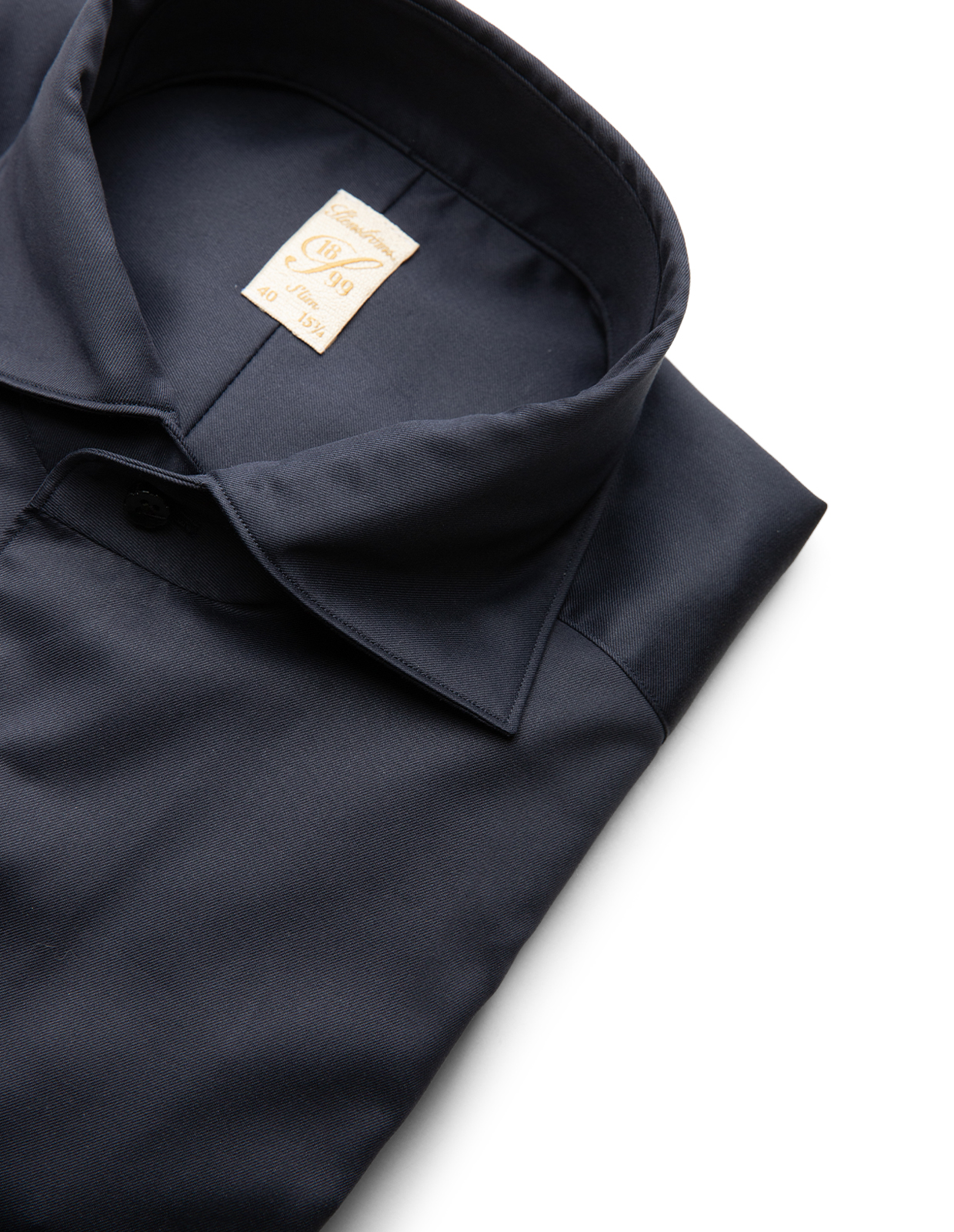 1899 Slim Skjorta Bomull Navy 40