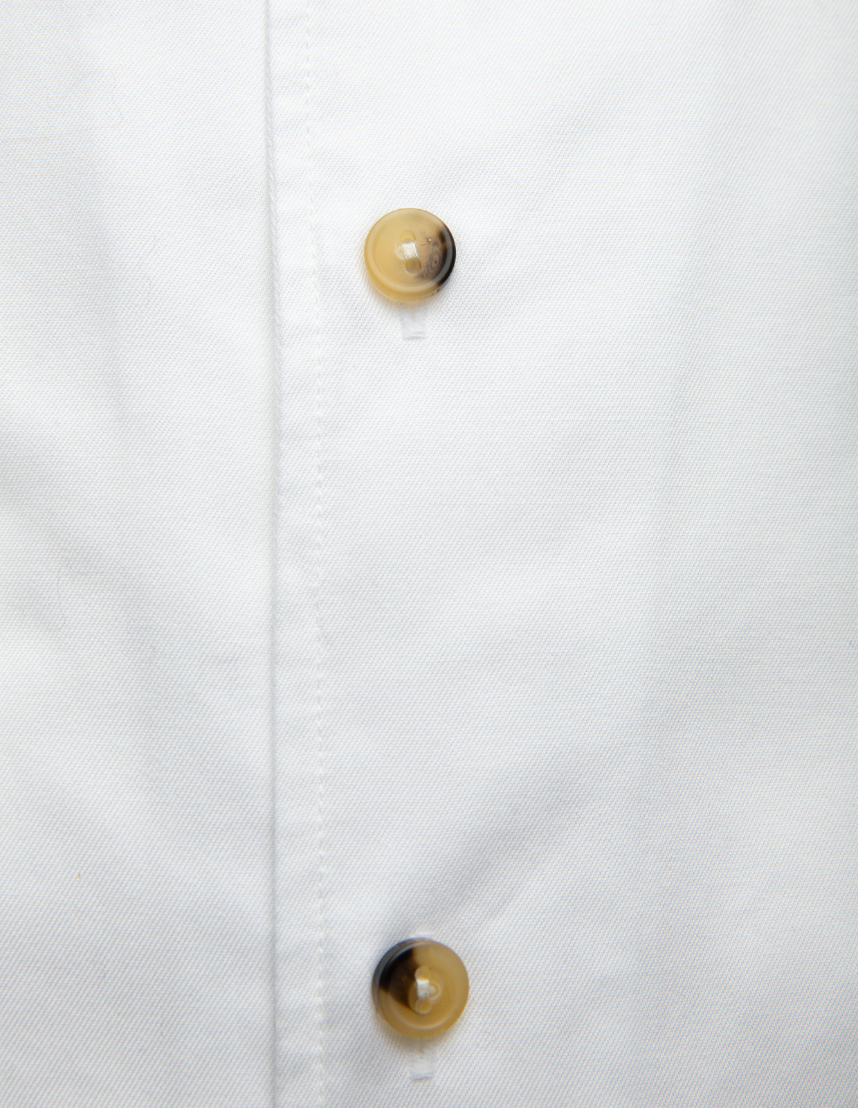 Casual Fit Skjorta Bomull Tvättad Vit M