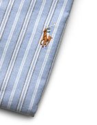 Custom Fit Skjorta Oxford Randig Blå