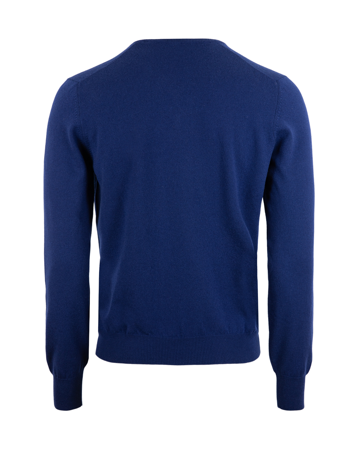 Tröja V-ringad Cashmere Marinblå 48