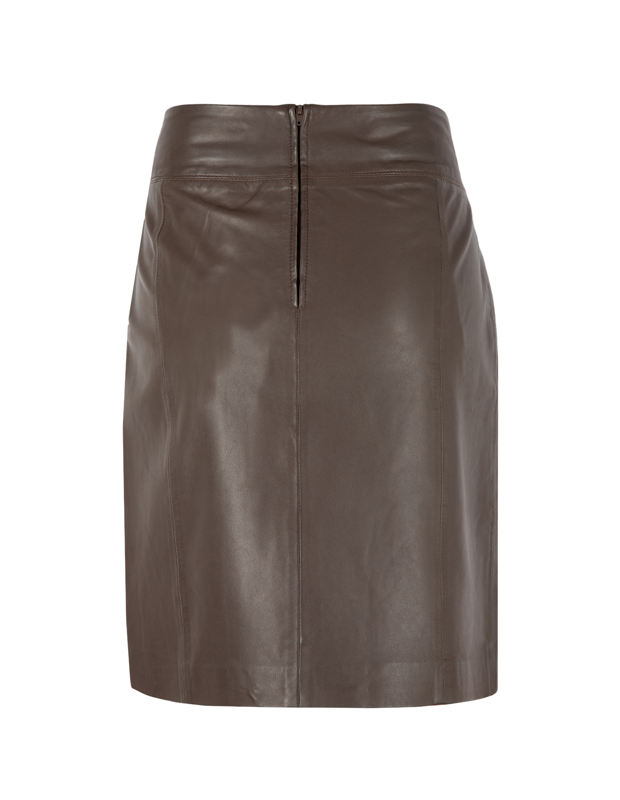 Dania Skinnkjol Brun 42