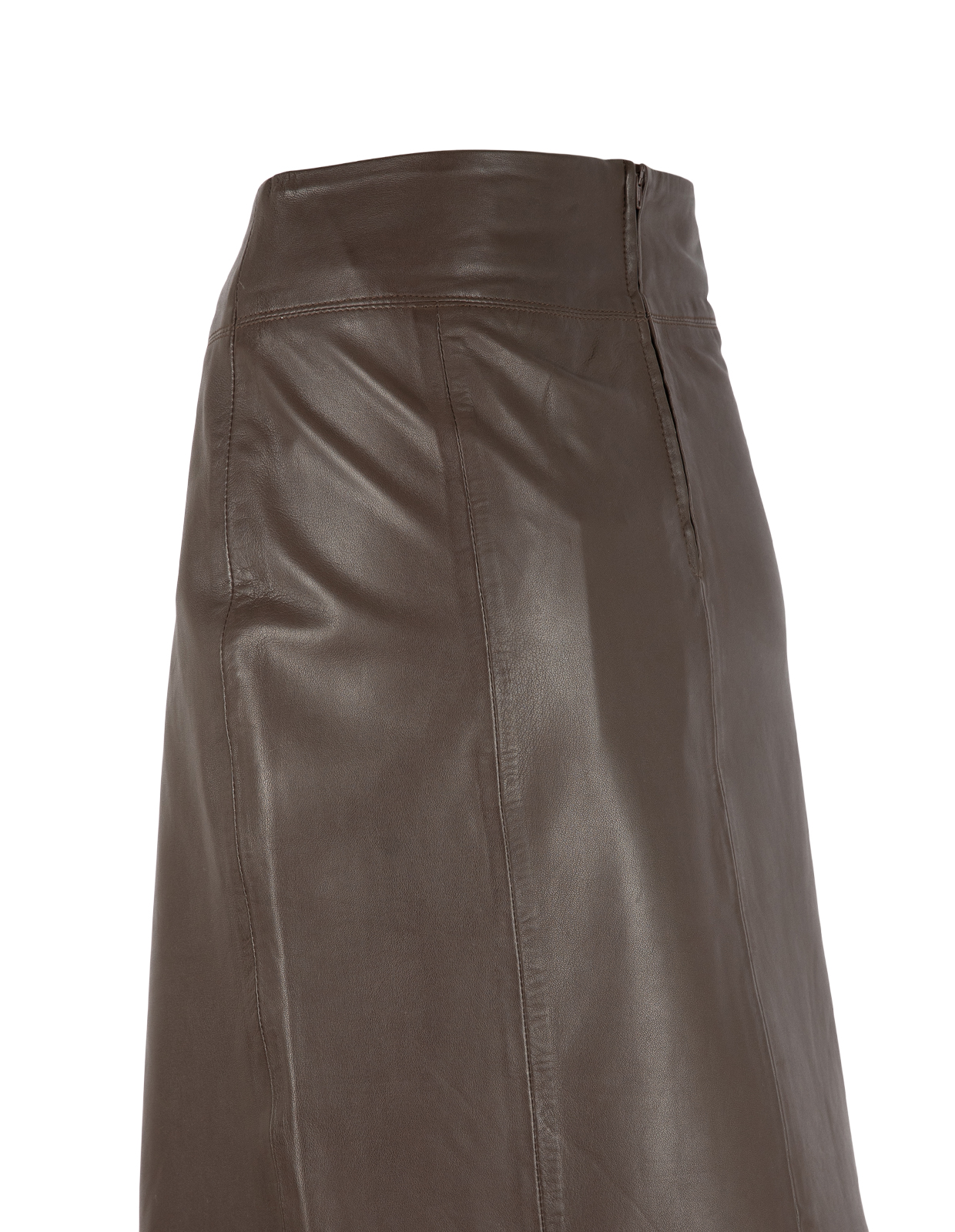 Dania Skinnkjol Brun 40