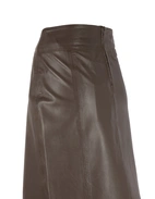 Dania Skinnkjol Brun 42