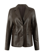 Nina Kavaj Lammnappa Mörkbrun 44