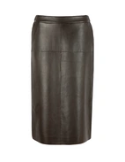 Arlene Pennkjol Lammskinn Mörkbrun