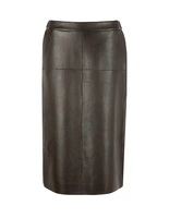 Arlene Pennkjol Lammskinn Mörkbrun