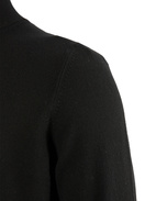 Tröja Zip Cashmere Svart 54