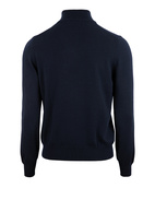 Tröja Zip Cashmere Navy 52