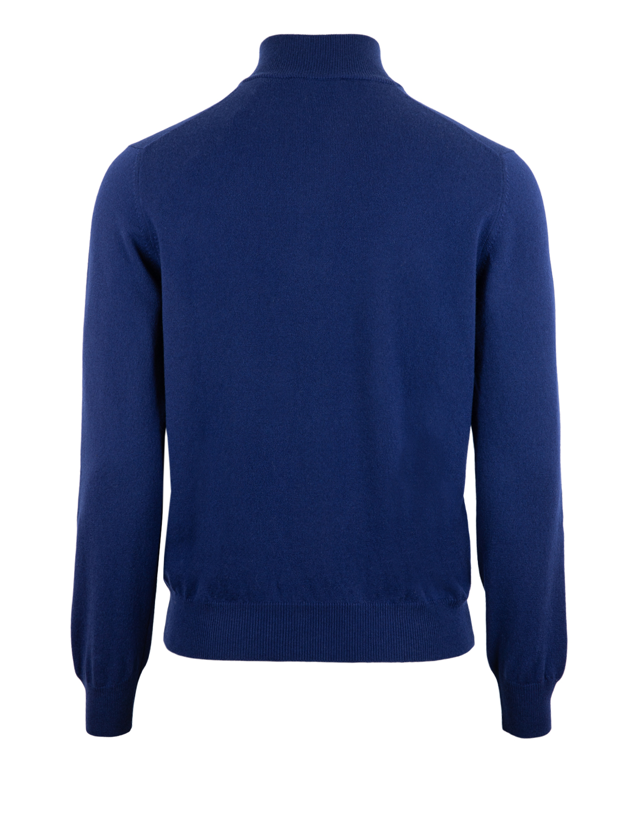 Tröja Zip Cashmere Marinblå