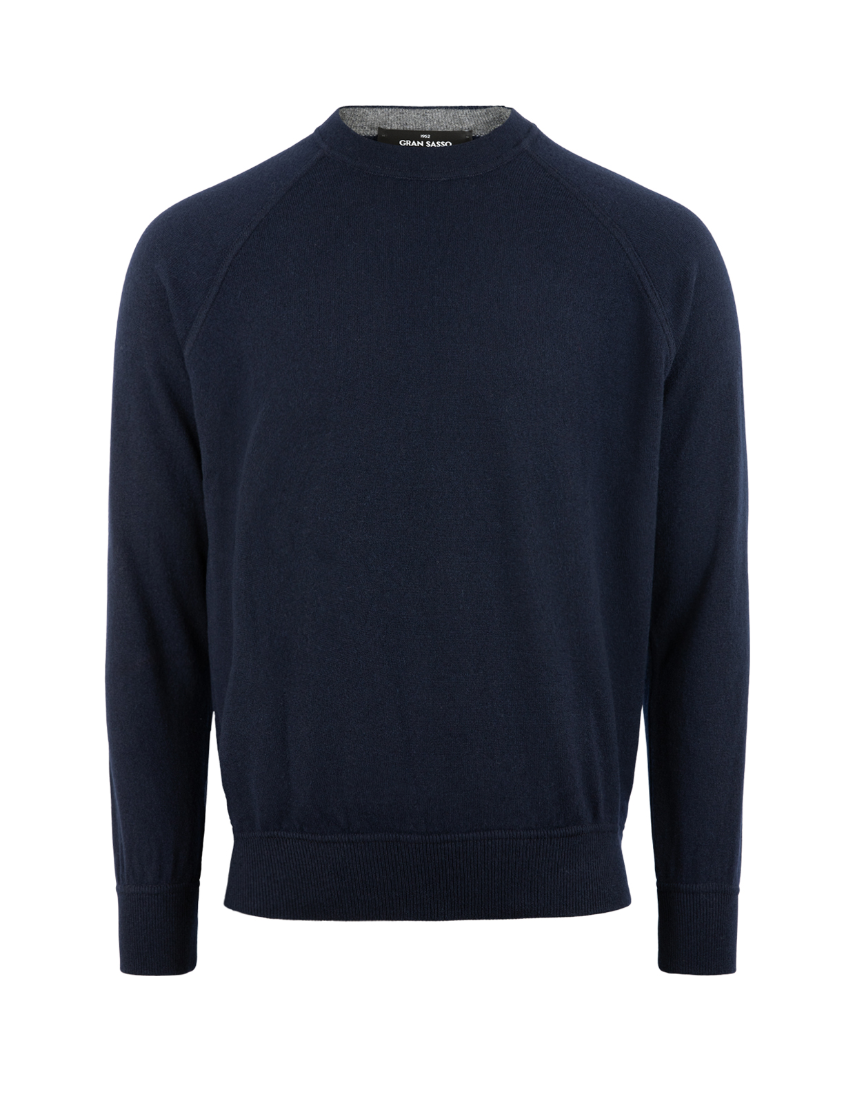 Tröja Rundhals Raglan Cashmere Navy