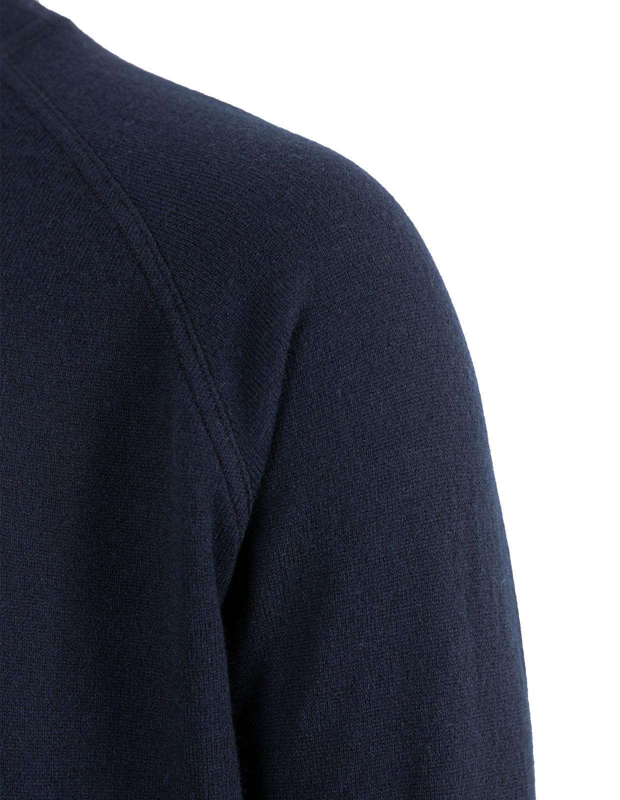 Tröja Rundhals Raglan Cashmere Navy 48