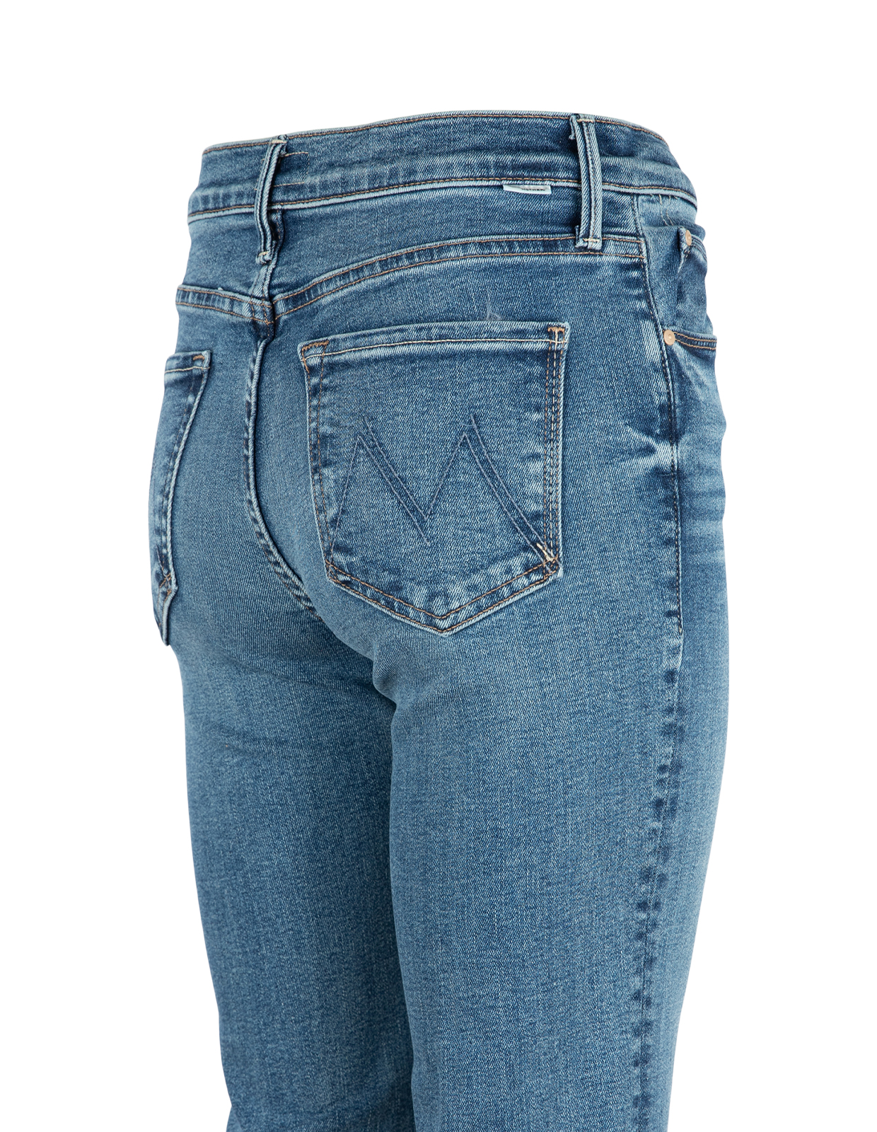 The Doozy Sneak Fray Jeans Blå