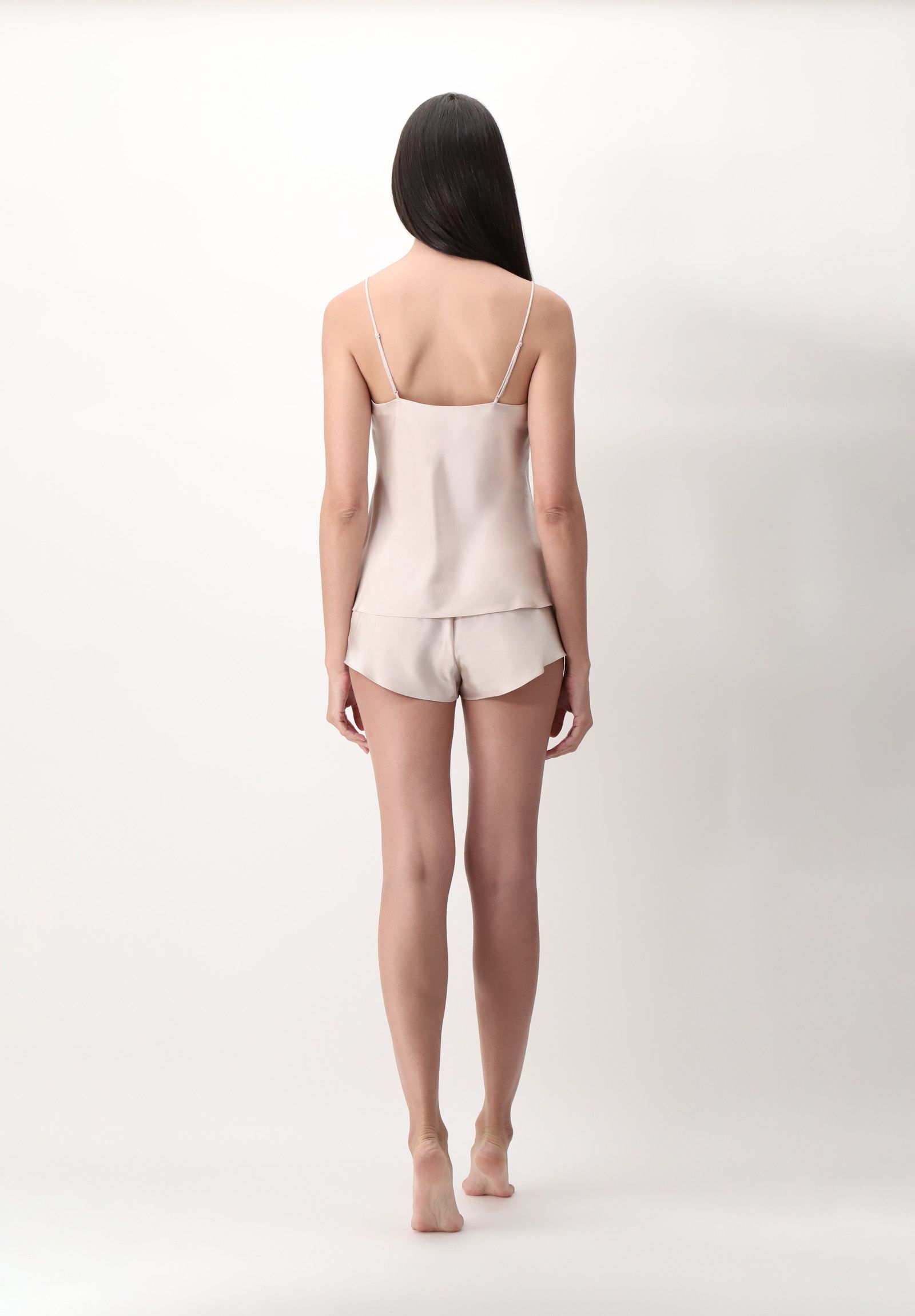 Linne Siden Champagne