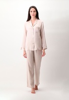 Pyjamas Siden Champagne XL