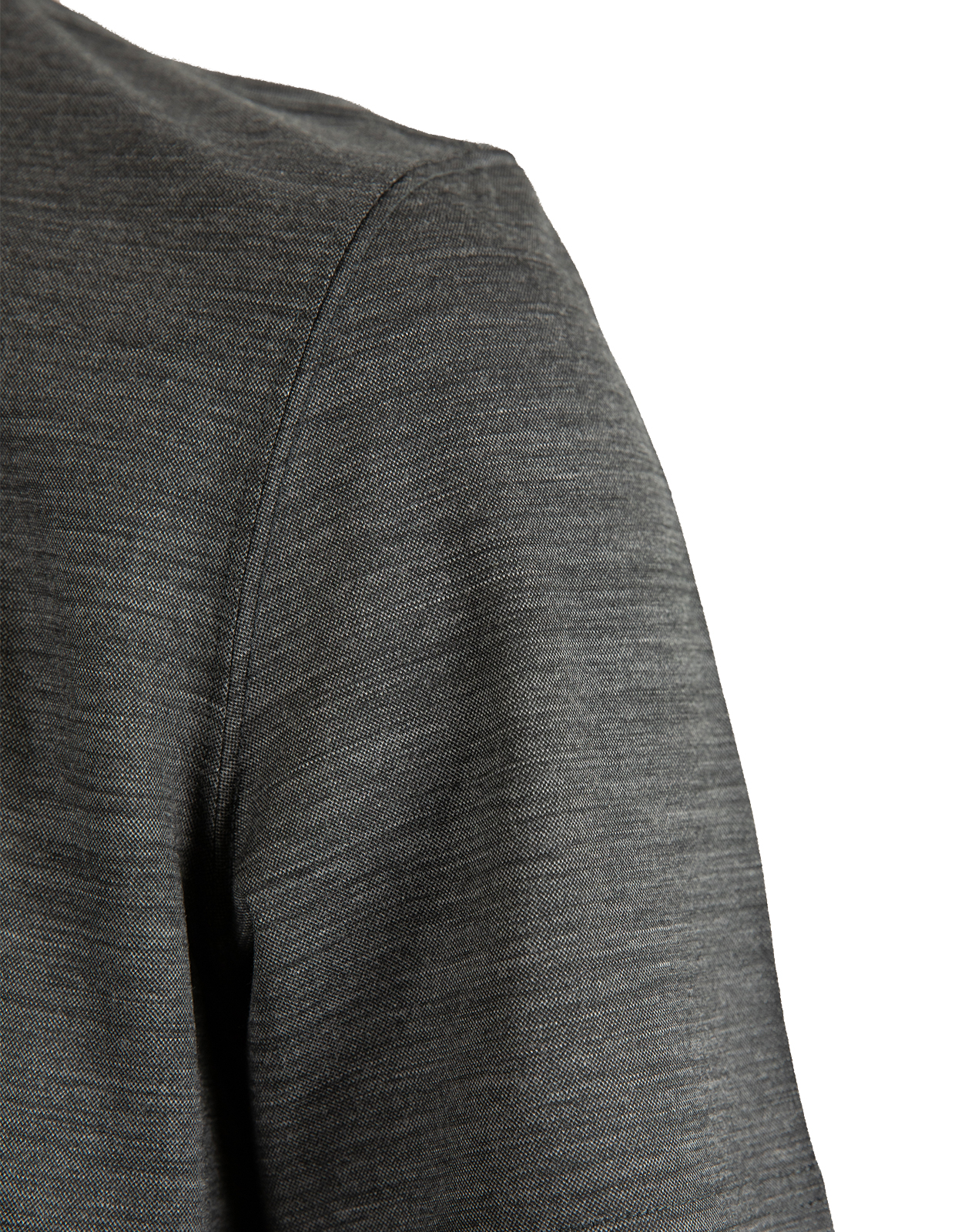 T-shirt Merino Lyocell Mörkgrå XL