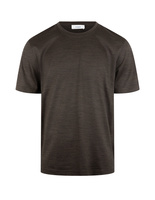 T-shirt Merino Lyocell Brun