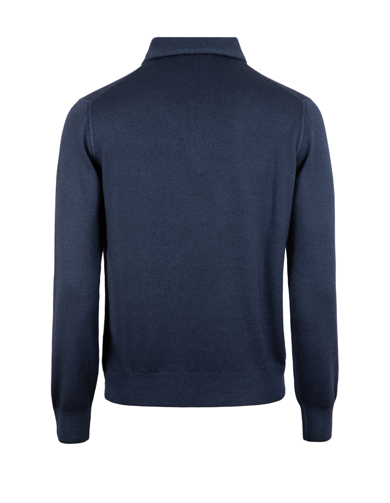 Gran Sasso Pikétröja Stickad Merinoull Navy 52