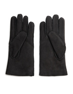 Bernard Handske Lammpälsmocka Svart 9.5