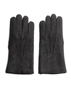 Bernard Handske Lammpälsmocka Svart