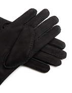 Bernard Handske Lammpälsmocka Svart 9.5