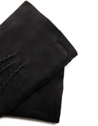 Bernard Handske Lammpälsmocka Svart 9.5