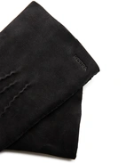 Bernard Handske Lammpälsmocka Svart