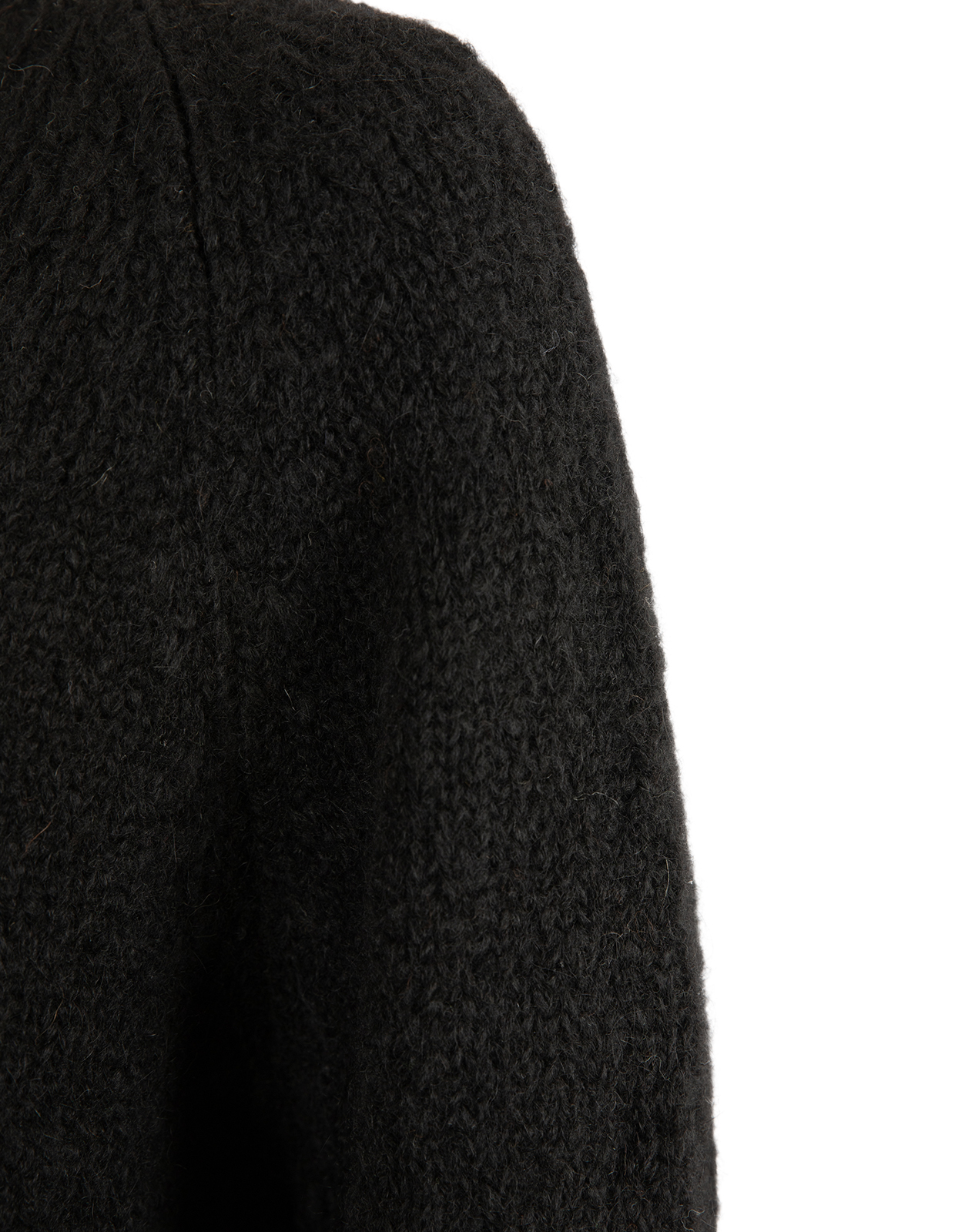 Kamille Tröja Alpacka Svart S