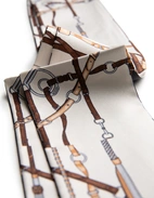 Twilly Siden Beige/Svart