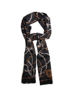 Scarf Ull/Yak Svart