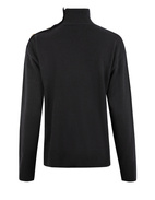 Vanille Polotröja Ull Svart S