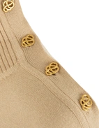 Vanille Polotröja Ull Ljusbeige