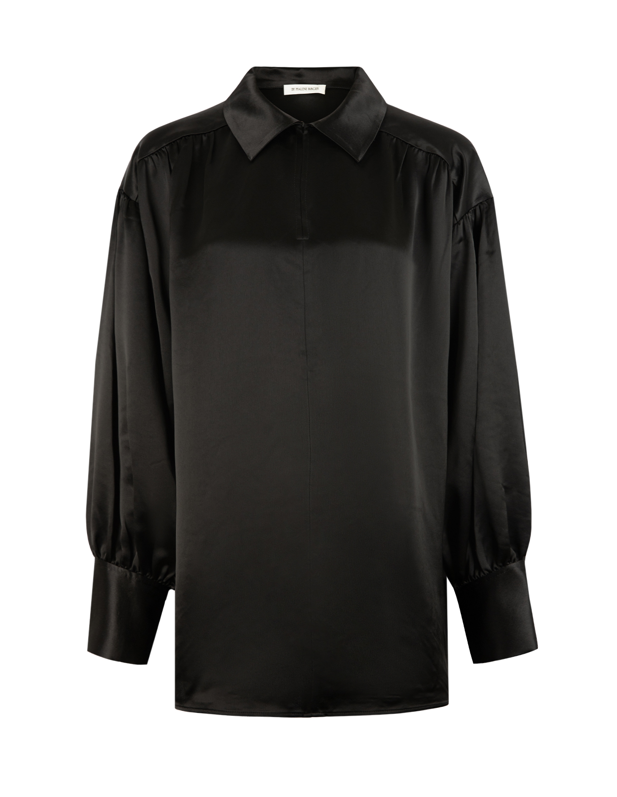 Leonora Blus Satin Svart