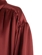 Leonora Blus Satin Vinröd