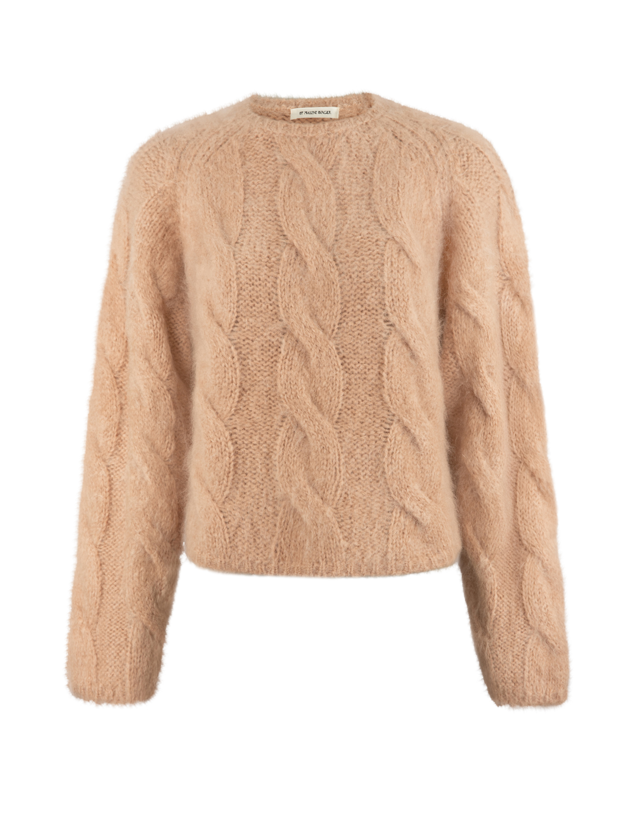 Elliot Chunky Tröja Mohair Puderrosa