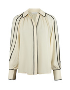 Bea Blus Benvit/Svart