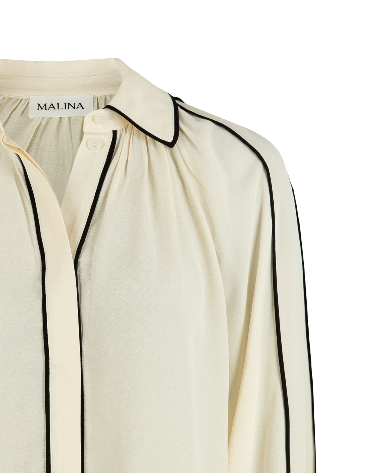 Bea Blus Benvit/Svart