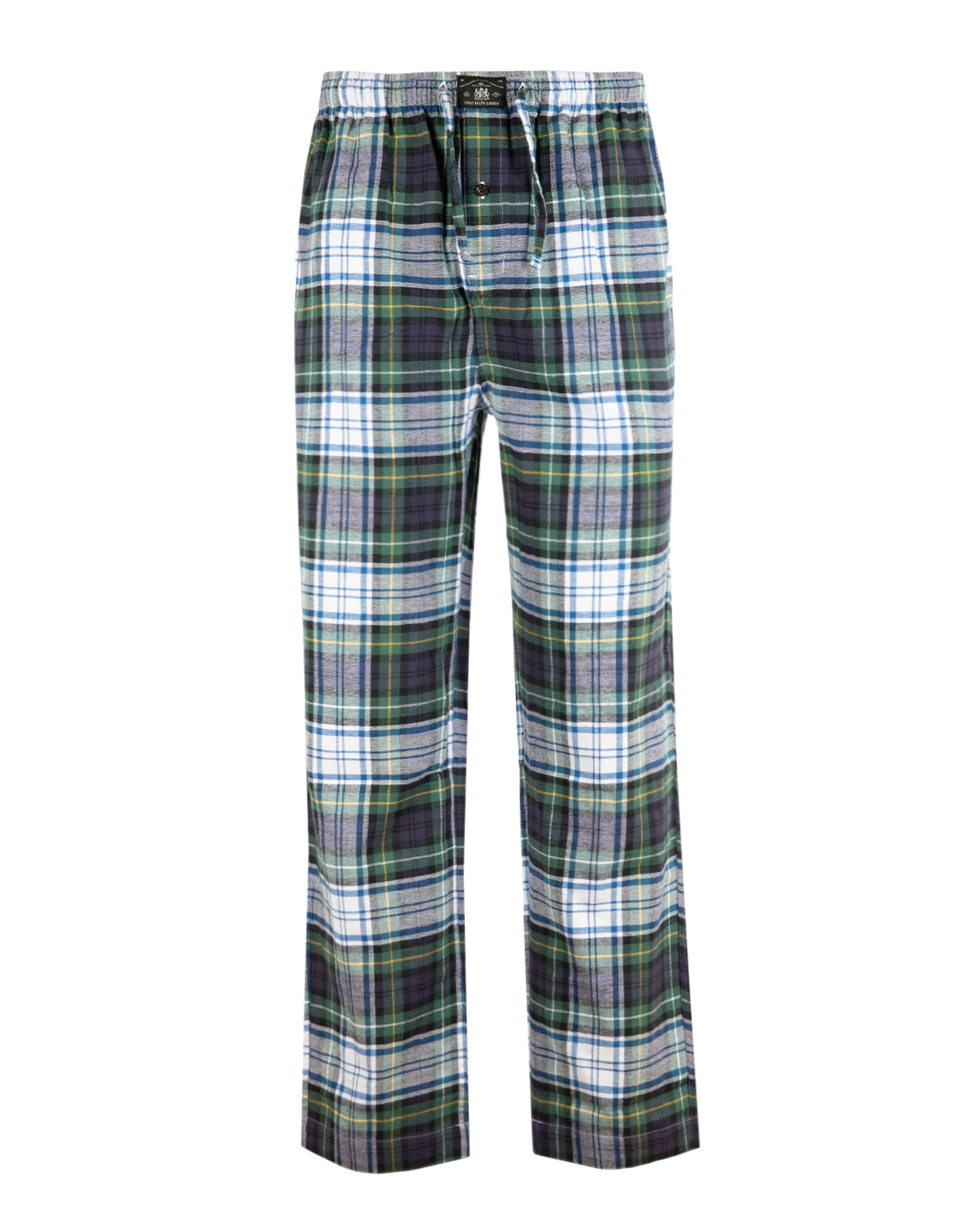 PJ Pyjamasbyxa Flanell Rutig Grön