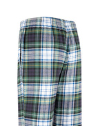 PJ Pyjamasbyxa Flanell Rutig Grön XXL