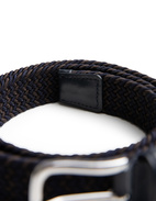 Bälte Flätad Marinblå/Brun 110