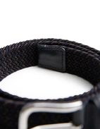 Bälte Flätad Marinblå/Brun