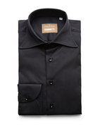 Sartorial Shirt Lättviktsbomull Marinblå