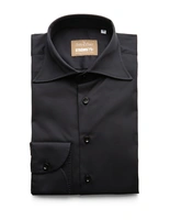 Sartorial Shirt Lättviktsbomull Marinblå