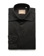 Sartorial Shirt Lättviktsbomull Svart