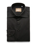 Sartorial Shirt Lättviktsbomull Svart